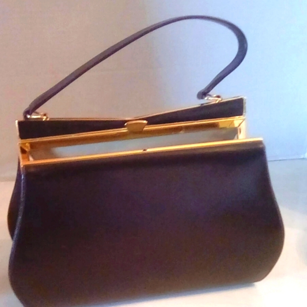 New wine/brown Hilco HANDBAG